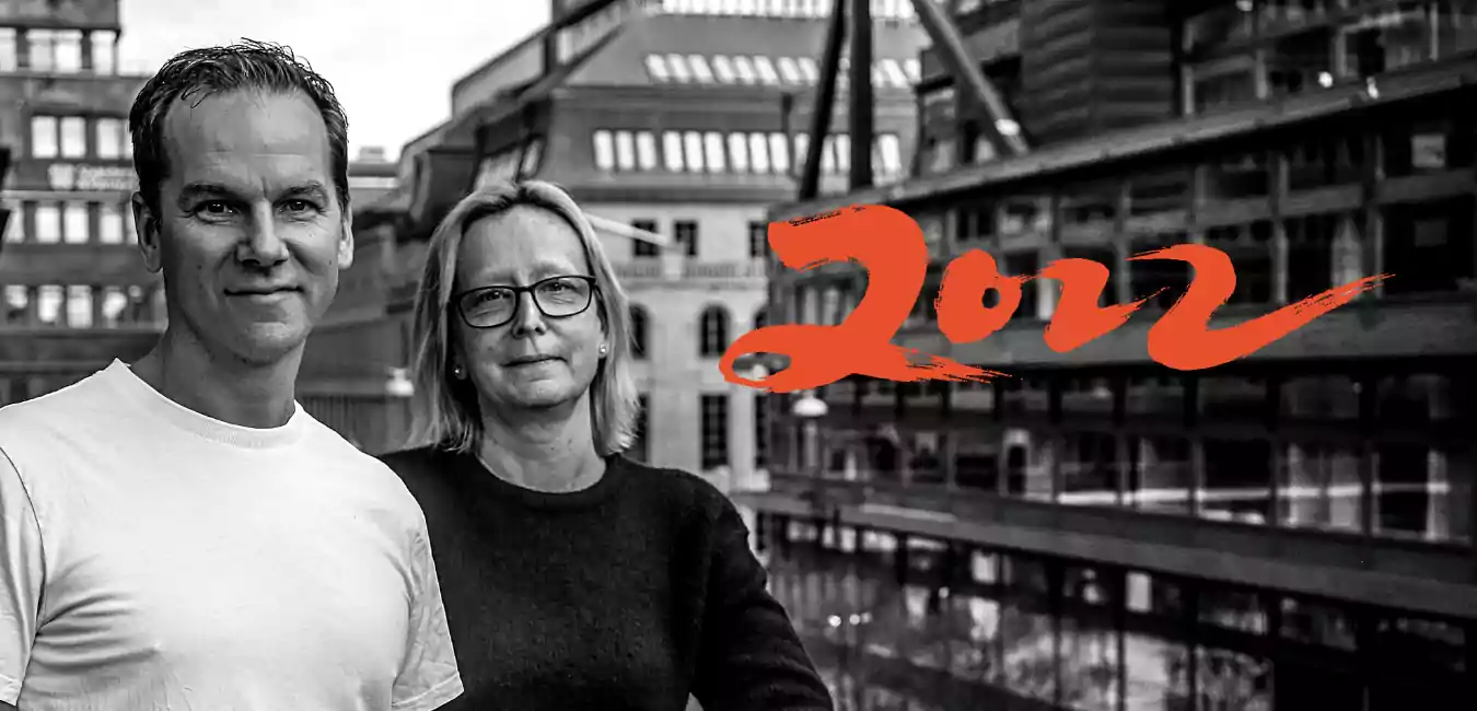 Mats and Madeleine Bizzcoo 2021 welcome 2022