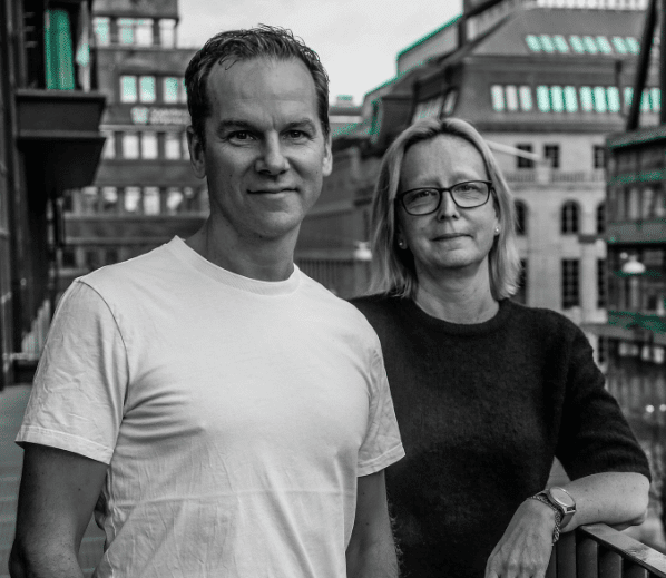 Bizzcoos grundare Mats Kroona och Madeleine Söderman