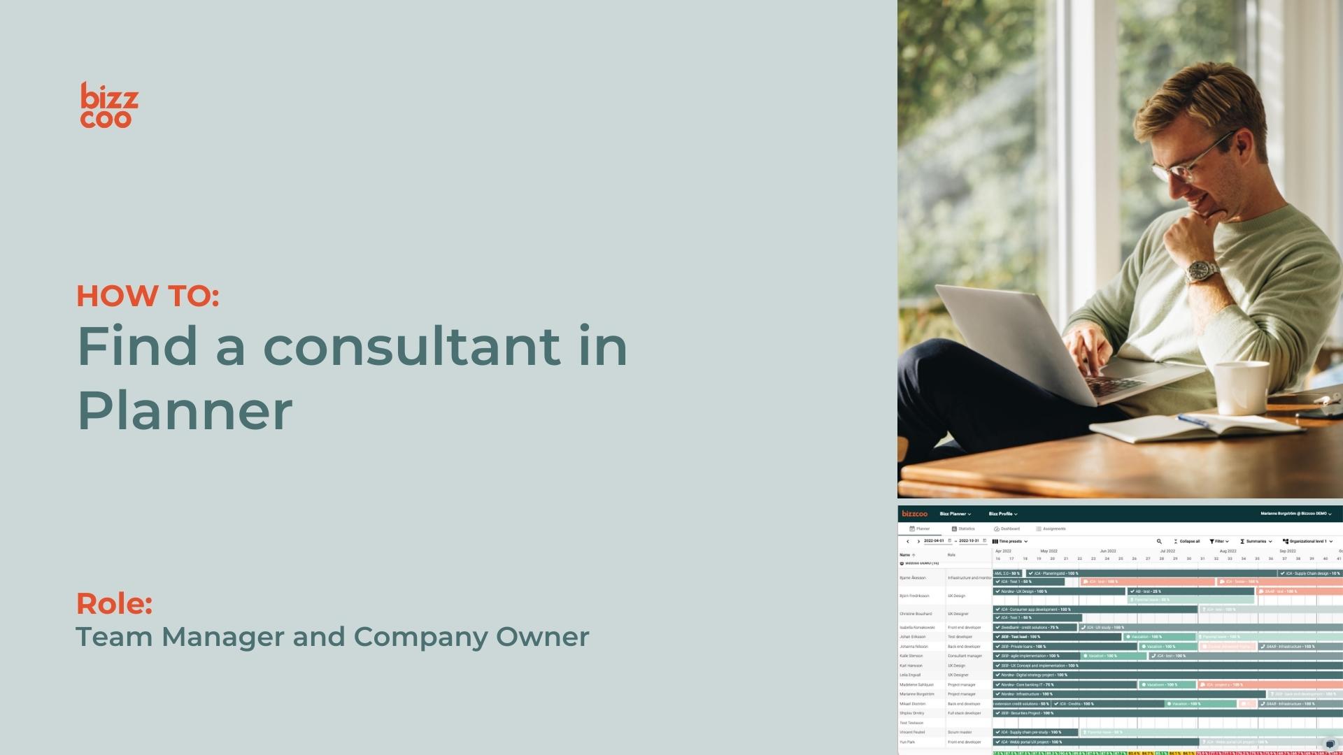 Find a consultant in Planner